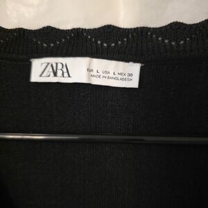 Zara Elegant Black Sweater